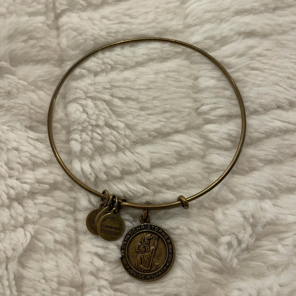 Alex and Ani Saint Christopher bangle